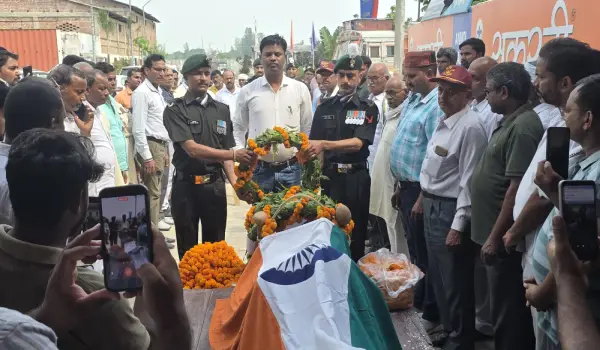 पूर्व सैनिक हरि राम वर्मा को सैन्य सम्मान से अंतिम विदाई, 9 ग्रेनेडियर्स ने दी श्रद्धांजलि